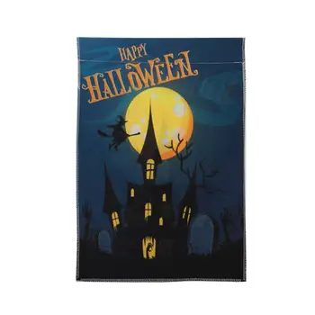 

Halloween Garden Flag Vertical Outdoor Flag Double-sided Garden Banner