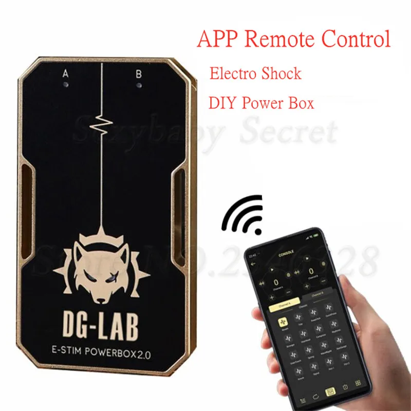 2020 APP Remote Control Electro Shock Host,Electric Shock DIY Power Box Machine,Anal Plug,BDSM Adult Sex Product For Couples 1