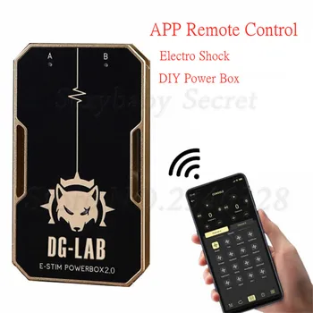 2020 APP Remote Control Electro Shock Host,Electric Shock DIY Power Box Machine,Anal Plug,BDSM Adult Sex Product For Couples