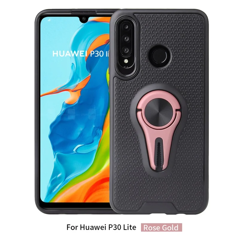 Розовый Роскошный чехол для huawei Nova 4e защитный чехол автомобильный держатель для телефона мягкий чехол для huawei Nova 3e 5i 2i - Цвет: Розовый
