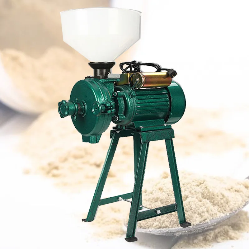 Feed Mill Grinder Grain Wheat Crusher Corn Oats without motor 120 kg/hour 