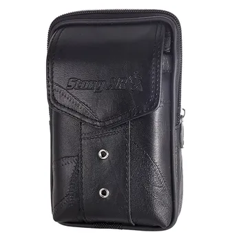 

Waist Bag Fashion Neutral Casual Party Solid Color Leather Box Hasp Belt Waist Phone Card Package Ремни Женские Модные