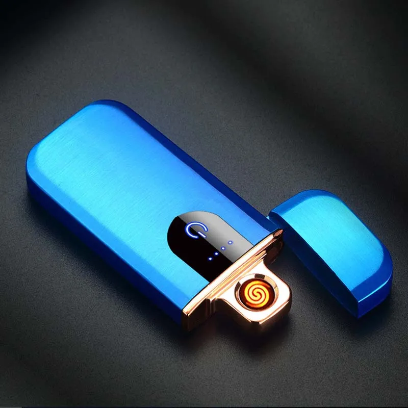 3 типа сенсорного экрана электрическая зажигалка с подключением к USB плазменная