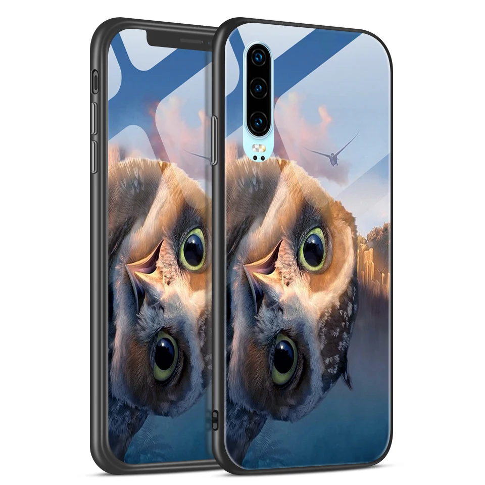 Чехол для телефона huawei P30 Lite Pro закаленное стекло чехол для huawei ELE VOG MAR L29 L04 LX1 P30Pro роскошный противоударный жесткий чехол - Цвет: H135