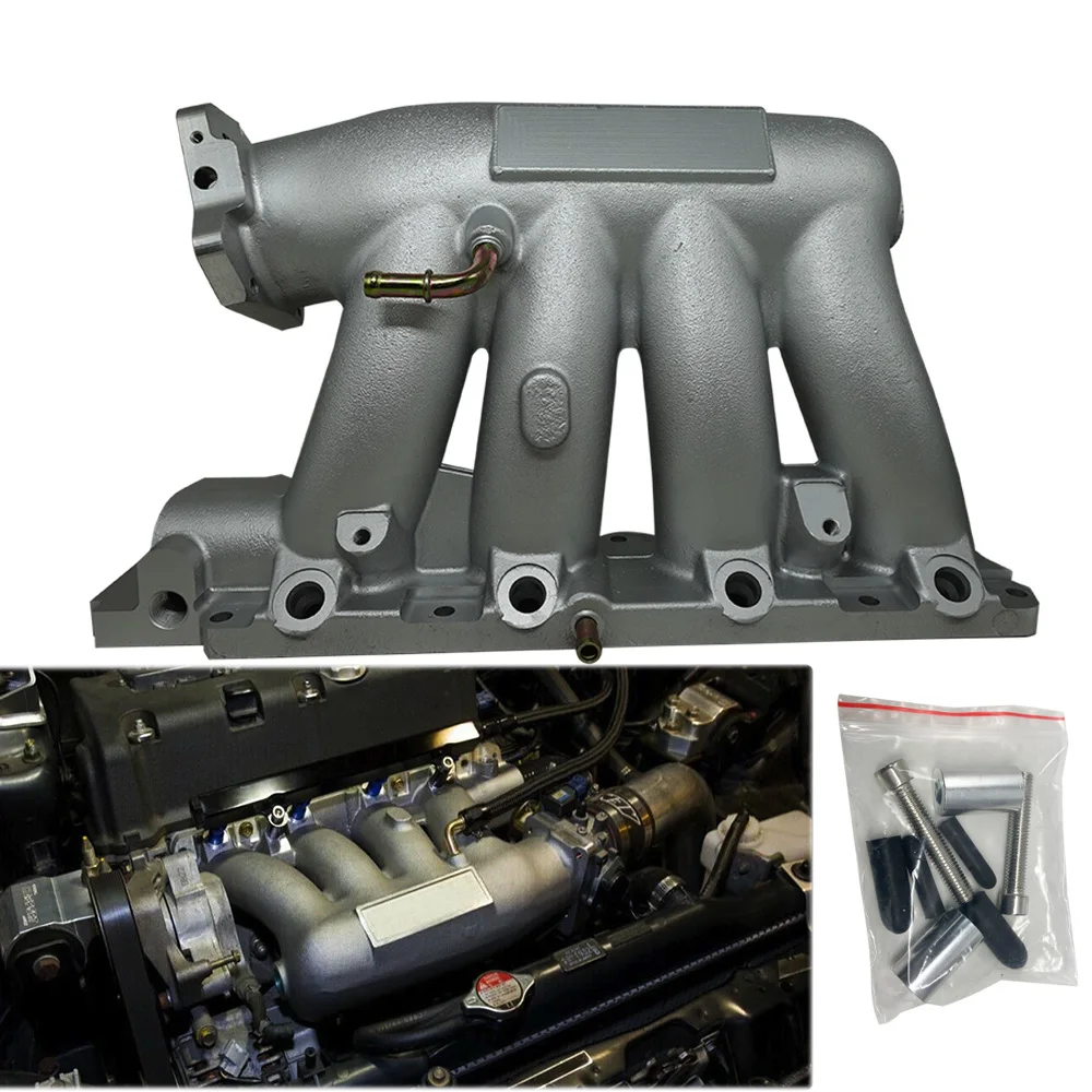 Cast Aluminum Intake Manifold For K20z3 Honda Civic Si 0611 Acura Tsx