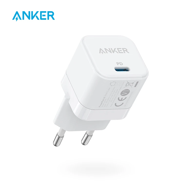 usb c charger Anker 20W fast Charger PowerPort III 20W Cube Charger for iPhone 12/iphone 13 quick charger for xiaomi usb car charge