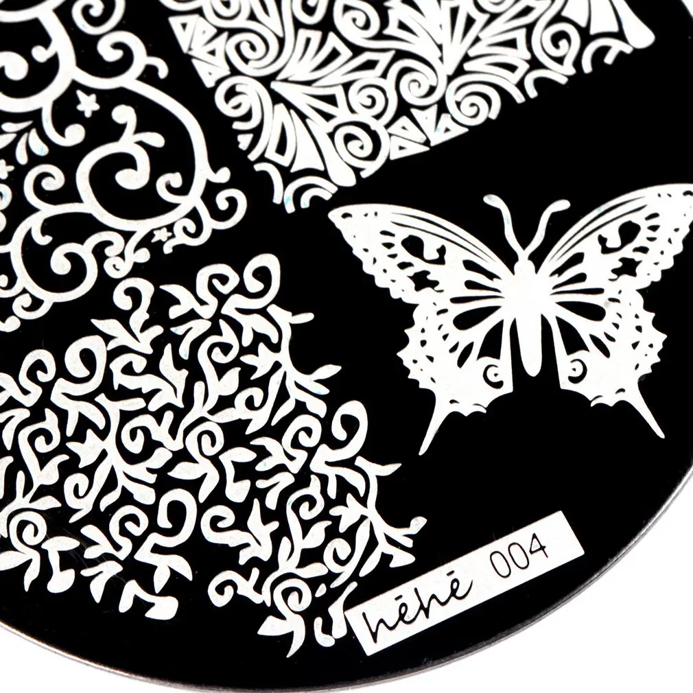 1pcs Fashion DIY Nail Art Image Stamp Stamping Plates Manicure Template 9 Styles Big Sale