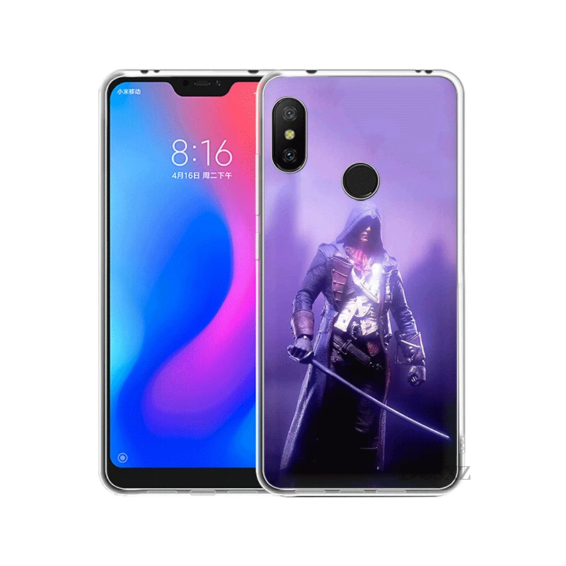 Чехол для мобильного телефона Redmi 3S 3 4 6 4A 4X 5A 7 7A K20 GO Pro Plus жесткий чехол Ghost Assassin Shell - Цвет: H9