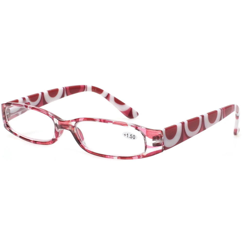 Henotin очки для чтения с пружинными петлями женские с рисунком декоративные очки HD Рецептурные очки 0 ~ 600