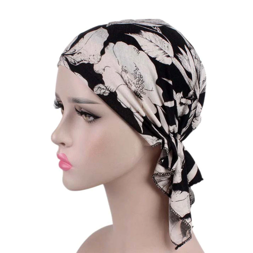 Summer Winter Women Flower Muslim 
