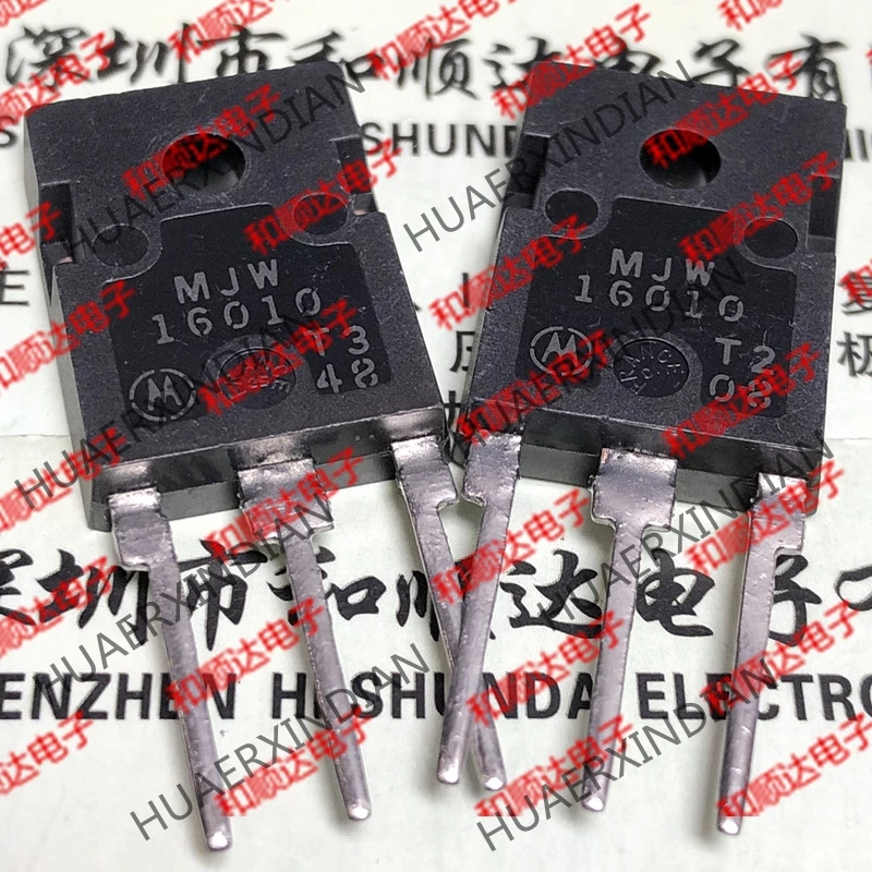 5 шт., новые оригинальные кнопки MJW16010-247 450V 15A