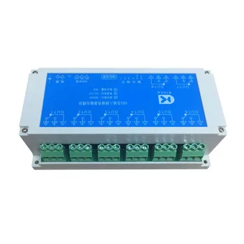 

485 bus control 8-way 30A relay output module intelligent control of large current card Chinese programming