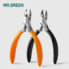 MR.GREEN маникюрные инструменты, профессиональная нержавеющая сталь, толстые ногти на ногах, вросшие кусачки для кутикулы, триммер, плоскогубцы, ножницы, кусачки для ногтей MR.GREEN маникюрные инструменты, профессиональная нержавеющая сталь, толстые ногти на ногах, вросшие кусачки для кутикулы, триммер, плоскогубцы, ножницы, кусачки для ногтей