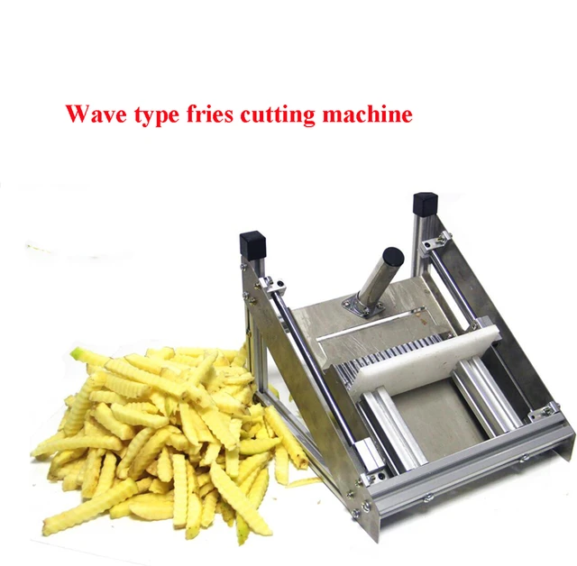 Potato Cutter Crinkle French Fries Cutter Potato Chips Vegetable Slicer