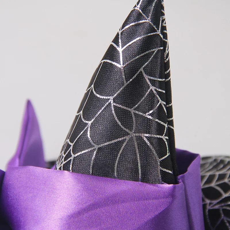 Ji zekee Pet Halloween Articles Factory Pet Decorations Holiday Ball Decoration Star Hat Wizard Front Point Cap