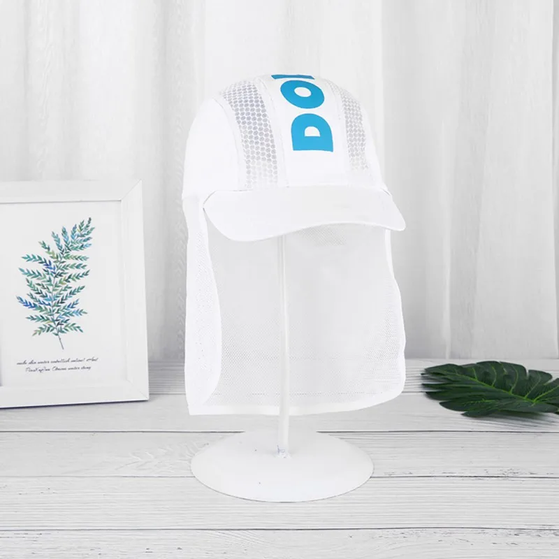 Детская кепка, летняя От 1 до 5 лет для мальчиков и девочек, дышащая быстросохнущая Солнцезащитная солнцезащитная Кепка для защиты шеи