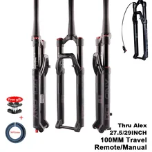 

27.5 29 Boost Fork Thru Axle Suspension 32 RL Quick Release Tapered Rebound Adjustment Mountain For Bike Accessories