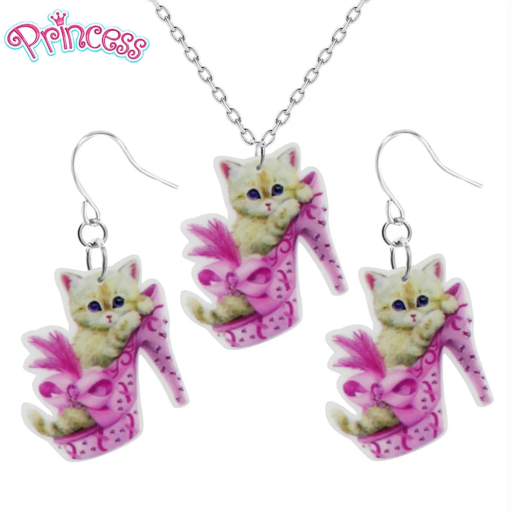 2019 модные подарочные украшения для девочек милые розовые серьги в форме кота на