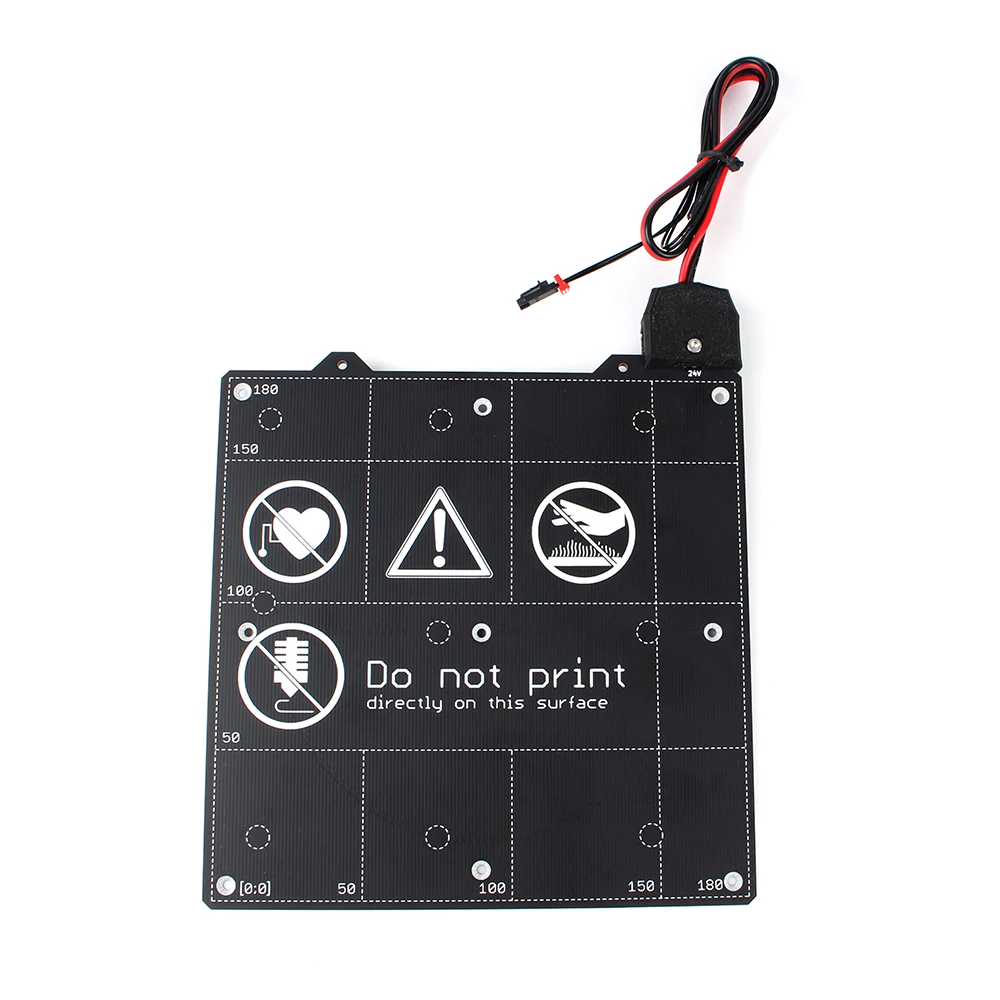 Magnética do Heatbed Pursa do Clone Mini com Pla do Apoio da Mola de Pei Mini Cama Quente Prusa Petg Asa Abs Flex Conjunto 24 v 5 High Quality Computador e Escritório