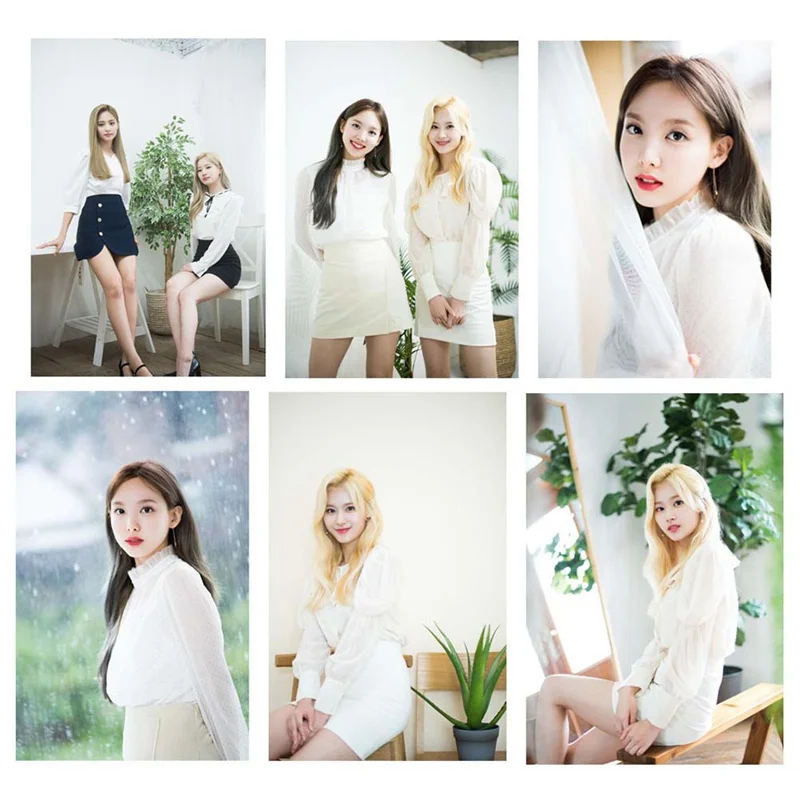 16 шт./компл. K-pop высокое качество дважды Ablum чувствовать себя специальные наклейки карт модная обувь с украшением в виде кристаллов липкий фотокарточек 8,5*5,5 см