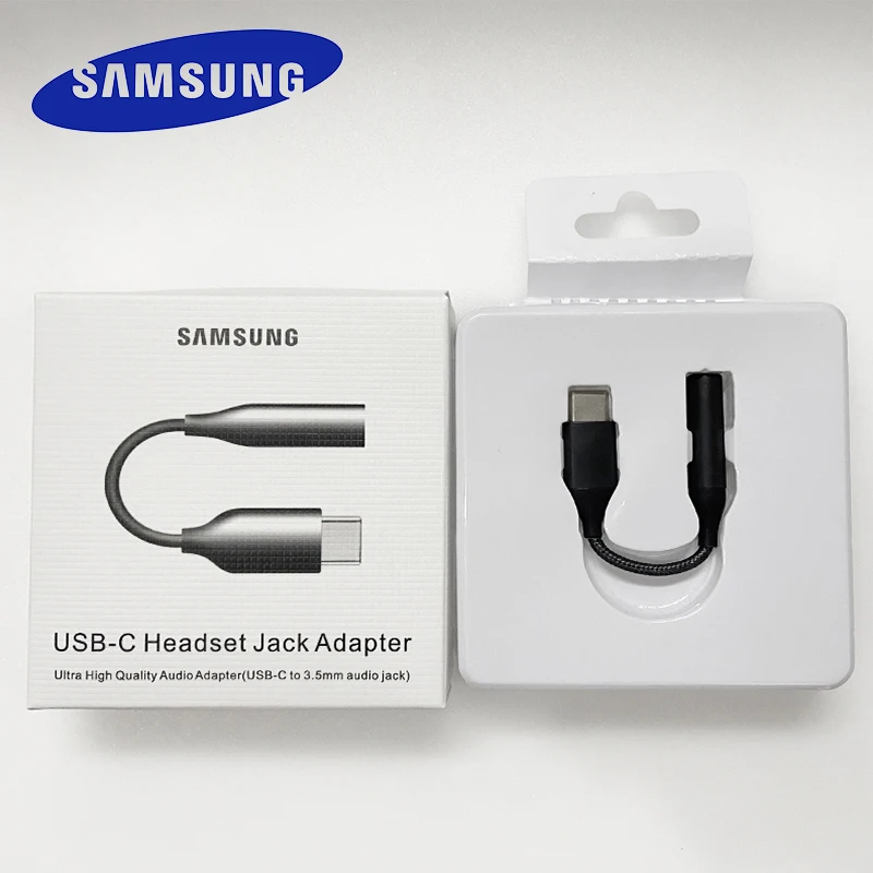 SAMSUNG наушников аудио кабель Переходник USB C на 3 5 мм AUX гарнитура адаптер для Galaxy S20
