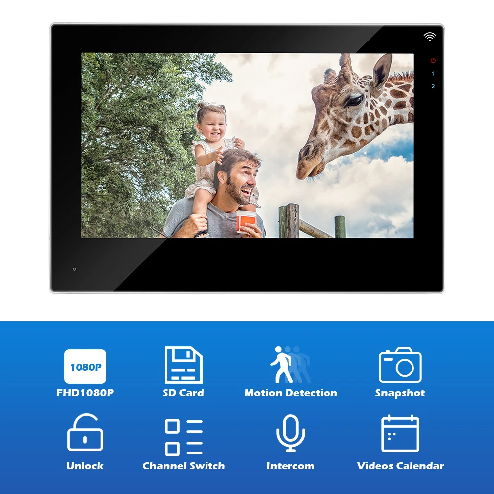Умный видеодомофон Tuya 1080P, Wi-Fi, FHD 1080P | Безопасность и защита ...
