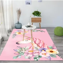 Гостиная Украшения в спальню ковер в виде единорога из мультфильма/ковры с изображением жирафов изготовленный на заказ прикроватные Одеяло 3d розового цвета с рисунком в виде серии Большой Размеры ковер CF