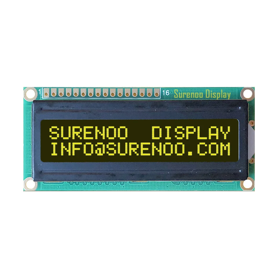 ЖК-дисплей 2USB USB 162 16X2 1602 персональный модуль lcd Экран дисплея Панель справочная информация: подходит ЖК-дисплей Smartie& AIDA64 для DIY(сделай сам - Цвет: USB Yellow Color