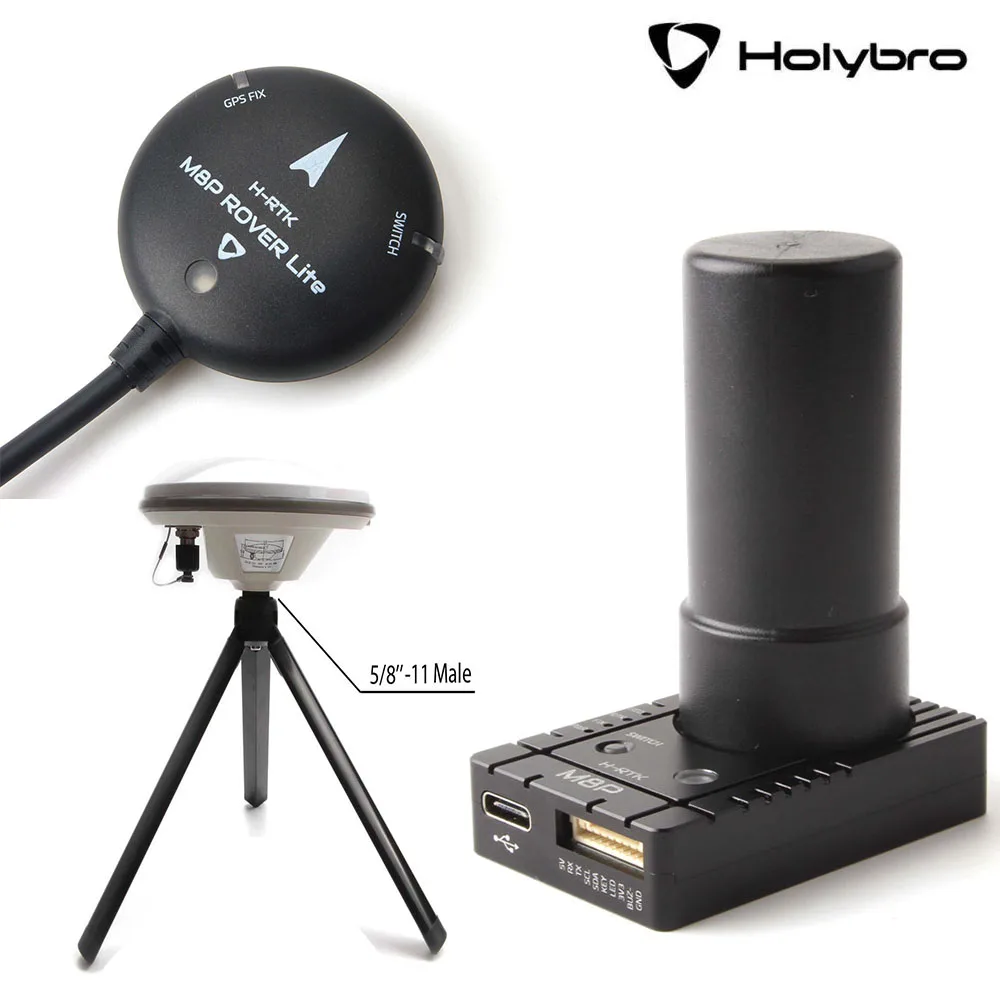 

Система позиционирования Holybro H-RTK M8P Rover Lite/Спиральная/Базовая дифференциальная высокоточная GNSS для радиоуправляемого дрона, мультикоптера