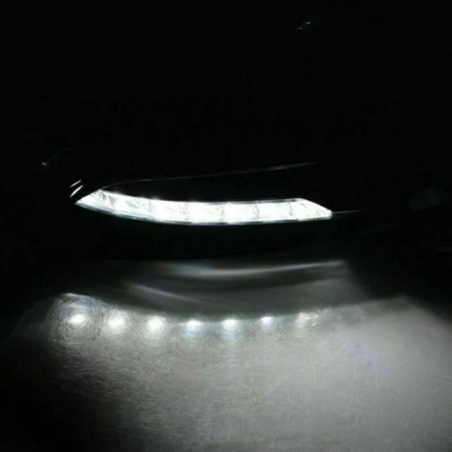 Автомобильный светодиодный противотуманный светильник DRL Габаритные огни для Mercedes-Benz W204 c-класса C300 AMG Спорт 2007 2008 2009 2010 2011