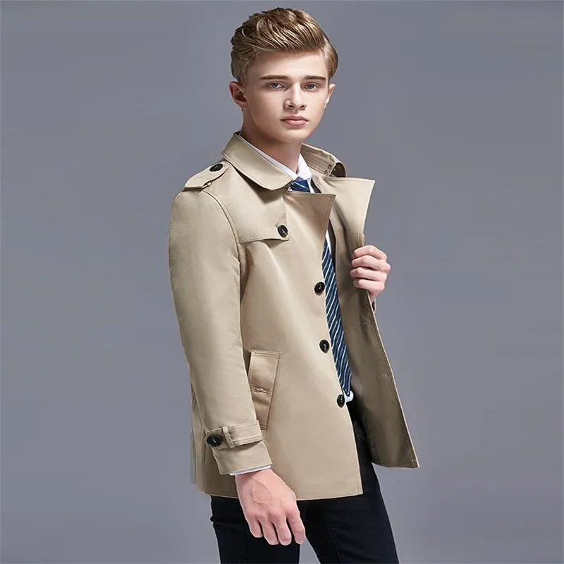 Beige L Cortefiel Trench coat MEN FASHION Coats Basic discount 64% 