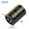 JCCON 2 pièces 25V-450V corne condensateur électrolytique 100UF 150UF 180UF 220UF Volume de soudage pleine tension pour amplificateur Audio Hifi ► Photo 3/6