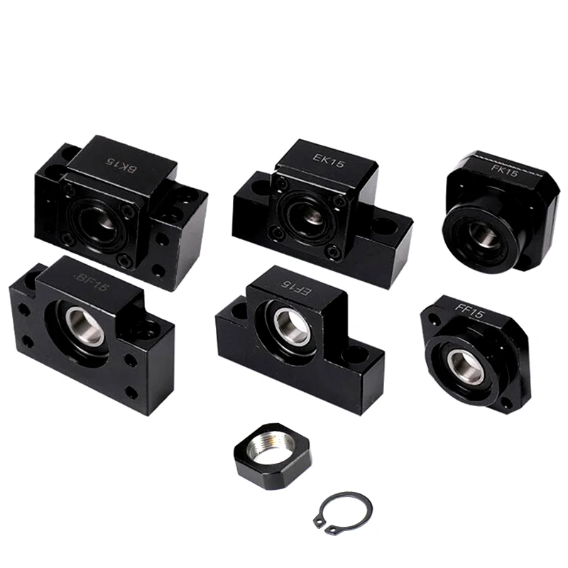

Набор шариковых винтов BK20 BF20 для SFU2505, SFU2510, 1 шт., BK20 и 1 шт. BF20 для SFU2505, SFU2510