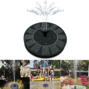 

Solar Floating Bath Solar Fountain Pump For Garden and Patio Watering For Bird Bath Garden Decor Outdoor Garden Tools