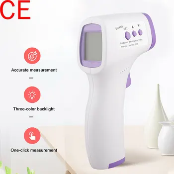 

Digital Thermometer Forehead Ear Non-Contact Body Termometro Infrared Adult Body Fever IR Children Termometer Thermometer Gun