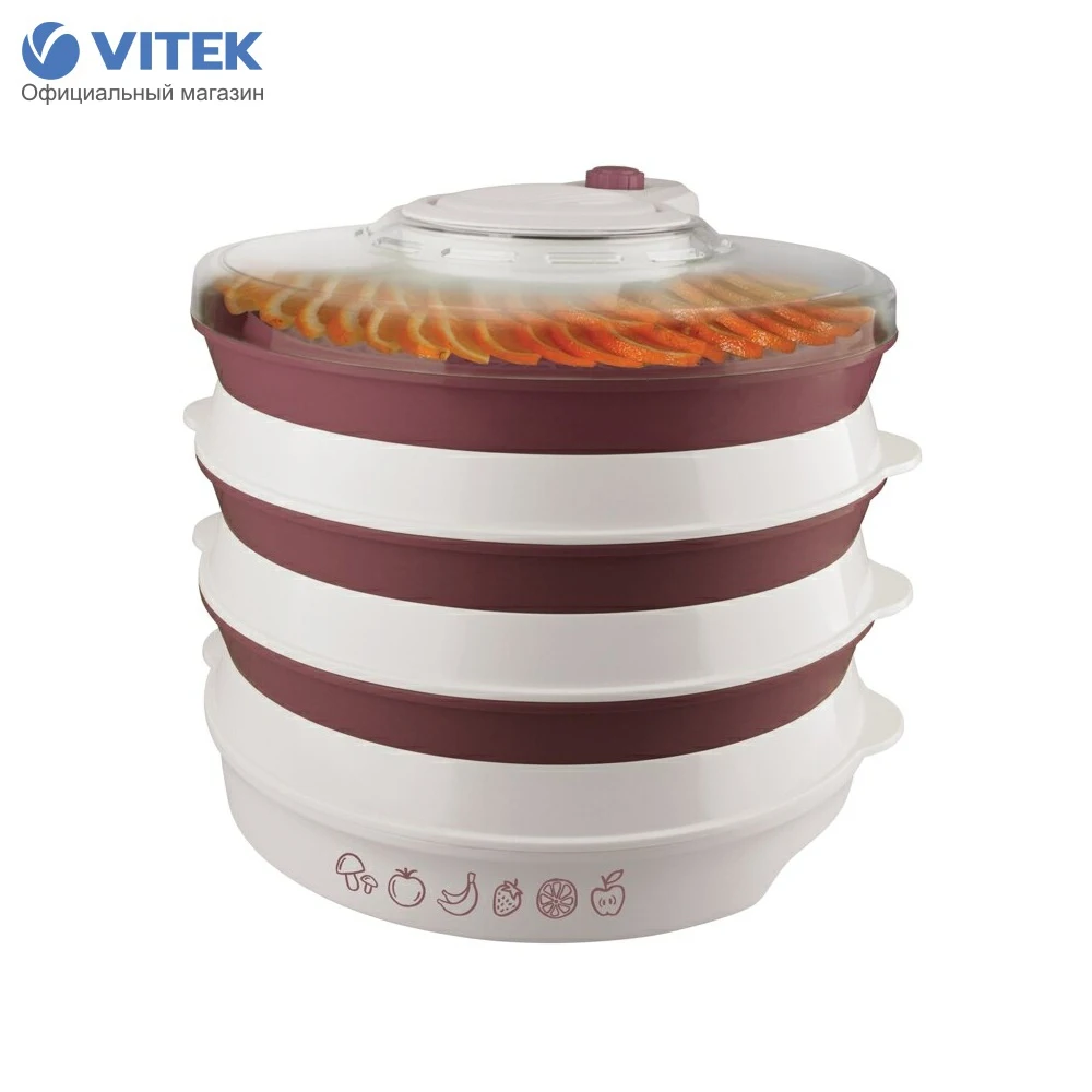 Сушилка для овощей и фруктов VITEK VT 5056|Дегидраторы| |