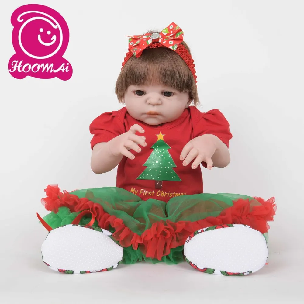22 &quotудивительные Bebe Reborn Детские игрушки Реалистичные мягкие силиконовые тела