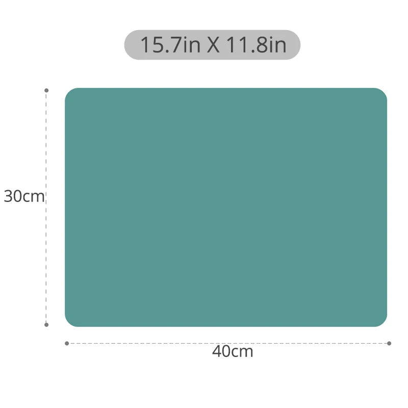 silicone placemat Silicone Waterproof Placemat Table Mat Heat Insulation Anti-skidding Washable For Kitchen Dining