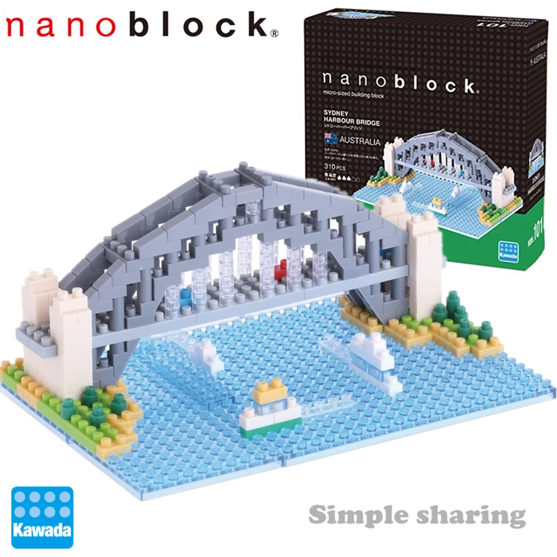 nanoblock brooklyn bridge