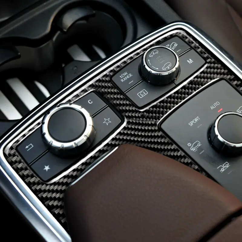 Авто центральная консоль панель управления крышки Накладка для Mercedes Benz GLE GL ML