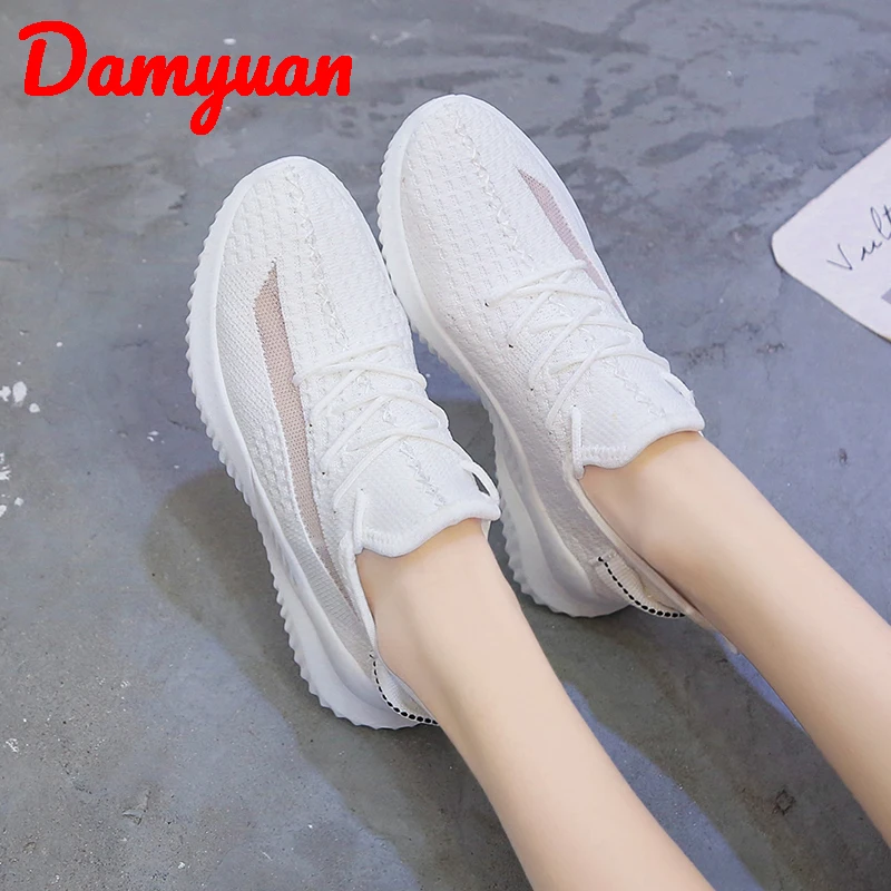 

Damyuan 2019 New Female breathable running shoes, comfortable jogging sports leisure shoes in autumn and winter