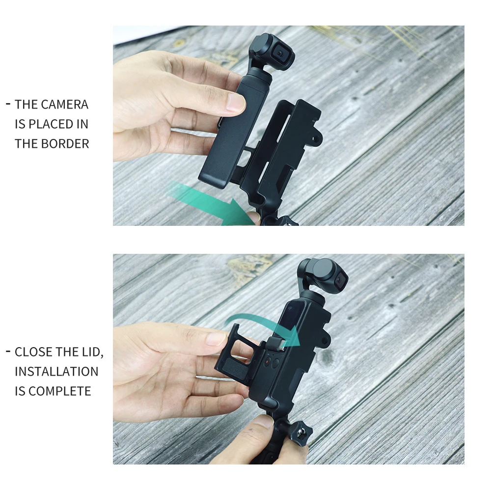 Держатель кронштейна с винтом 1/4 для карманного интерфейса камеры DJI Osmo и