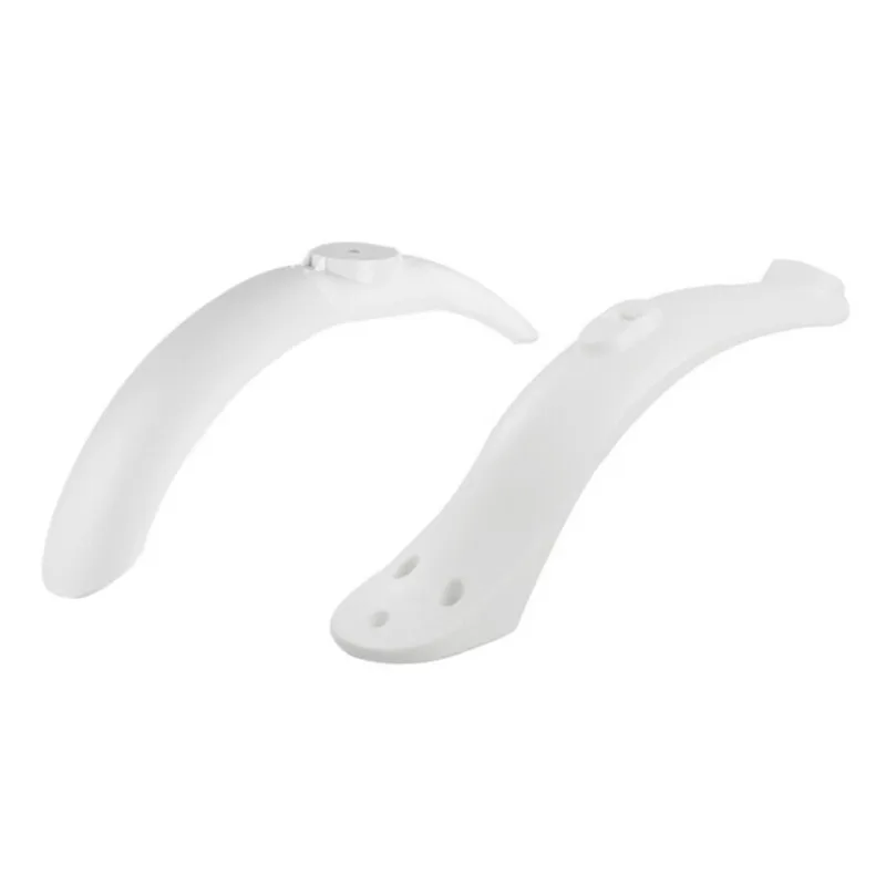Front and rear white Модернизированное крыло короткий Ducktail для Xiaomi M365/M187/Pro Новая версия заднее крыло для Xiaomi M365 аксессуары для скутера - Цвет: Front and rear white