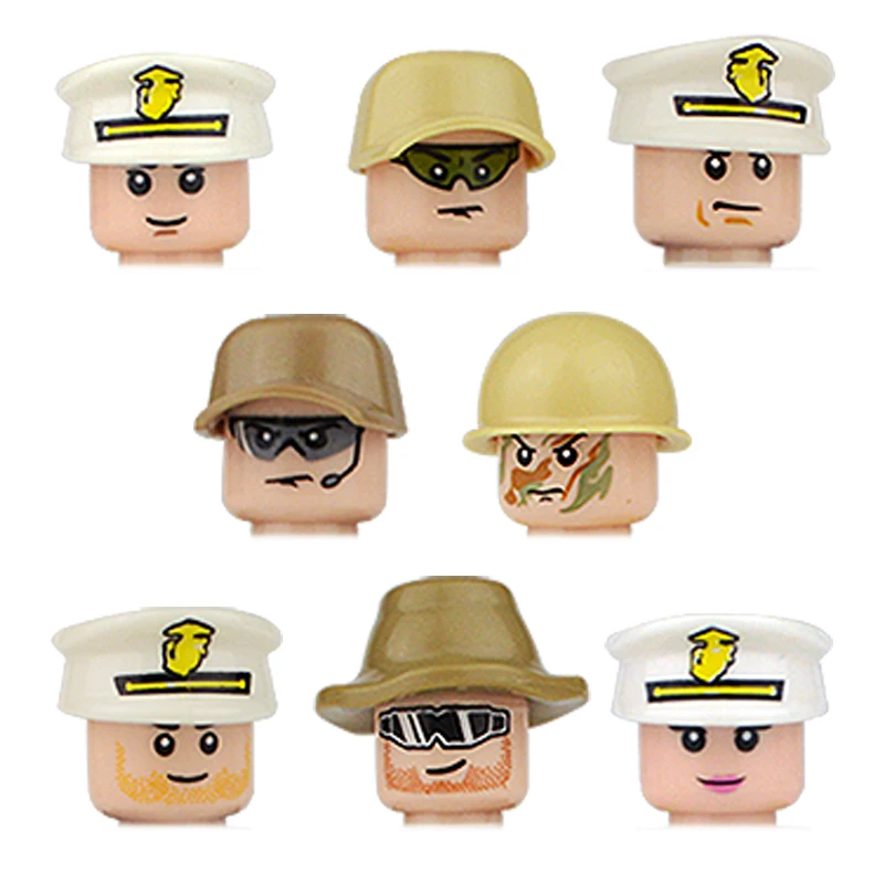 Mini Figures Toys Motorcycles Soldiers Trucks Engineers Children DIY Educational Mini Tool Birthday Gifts Toy Boy Collections