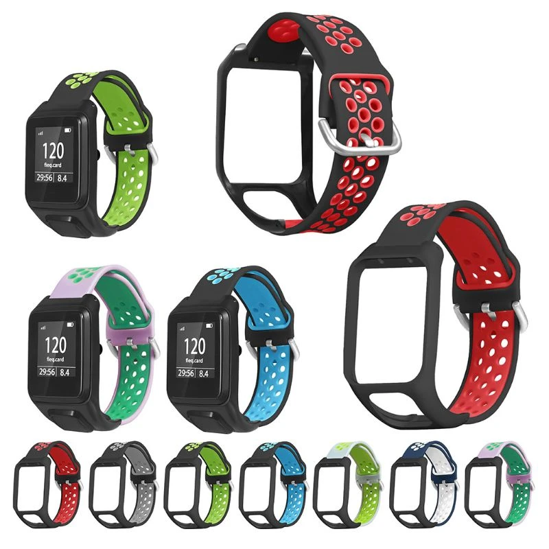 Silicone Wrist Strap Watchband Bracelet Replacement for Tomtom Runner  3/Adventurer/Golfer 2/Runner 2 Cardio/Spark 3 Music Smart|Smart  Accessories| - AliExpress
