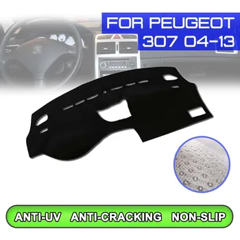 

Car Dashboard Mat Anti-dirty Non-slip Dash Cover Mat UV Protection Shade for Peugeot 307 2004 2005 2006 2007 2008 2009-2013
