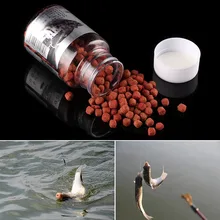 

120/350PCS 1 Bottle Squid Carp Fishing Bait Smell Soft Lures Particles Balls Beads Floats Artificial Feeder Fishing Accessory