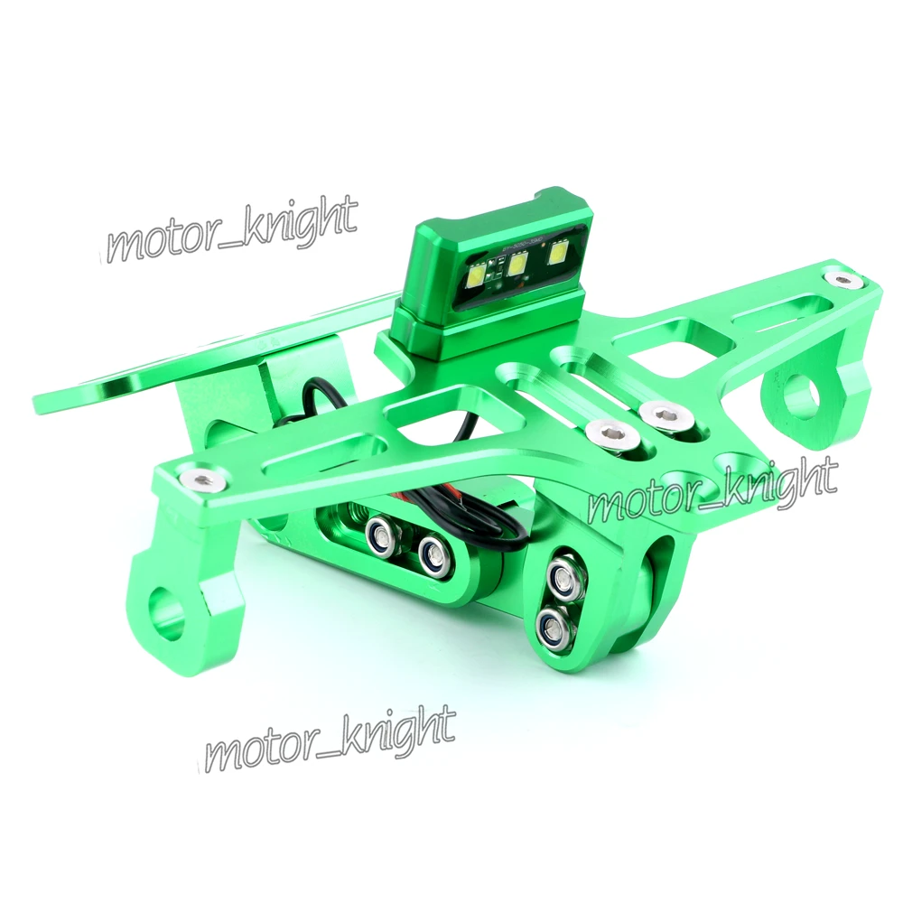 Motor bike License Plate Holder bracket Turn Signal Light For Kawasaki Z400 W800 Z125 Z1000 VERSYS1000/650 X300 Z650 Z900 Z300 Motor bike License Plate Holder bracket Turn Signal Light For Kawasaki Z400 W800 Z125 Z1000 VERSYS1000/650 X300 Z650 Z900 Z300