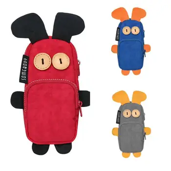 

Patch Toy Pen Bag Pencil Case Cartoon Cute Rabbit Wallet Phone School Pouch Holder For Stationery Canvas Phone Pens Storage I4Y3