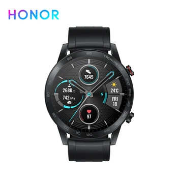 

Global Version Original Honor Magic Watch 2 46mm Smartwatch 1.39" AMOLED touchscreen Always-on Display 5ATM waterproof GPS Watch